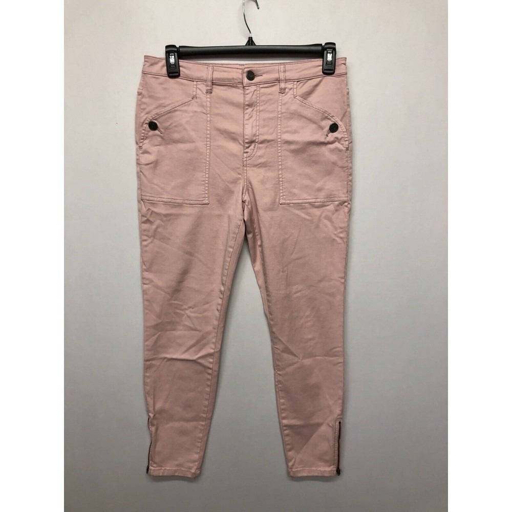 Joie Women Pink Denim Skinny Leg Jeans Size 30 Cotton Blend M101 -15